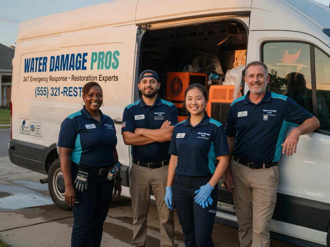Water Damage Restoration company in Hannah, ND
